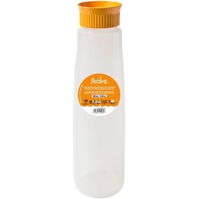 Decora 500 ML Syrup Squeeze Bottle, 23.5 x 6.5 x 6.5 cm, Transparent