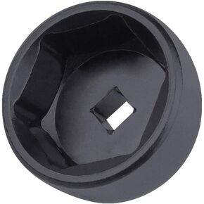 Shonee 36mm 6-Point Socket Wrench, Black, Alloy Aluminum, Fits 36mm Oil Filter Caps on Mercedes, BMW, Audi, VW, Ford, Mini, Volvo, Porsche Vehicles