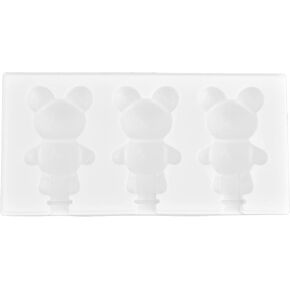 Multi Grid Silicone Ice Bar Mold, Homemade Popsicle Molds Shapes, Heat Resistant Ice Cream Making Mold, Food Grade Reusable Popsicle Molds, Kitchen DIY Tool for Home, Kitchen, Refrigerator(#5)