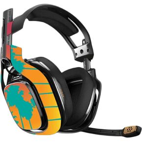 MightySkins Skin Compatible With Astro A40 3rd Generation Gaming Headset - Sherbet Palms Protective, Durable, and Unique Vinyl Decal wrap cover Easy To Apply, Remove, and Change Styles Made in the USA