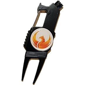 Pfienix® - Magnetic Golf Divot Repair Tool with Removable Ball Marker – Multi-Functional Golf Divot Repair Tool - Divot Repair Tool with Ball Marker