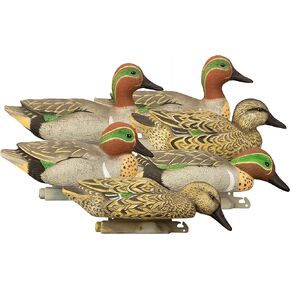 Higdon Outdoors | Standard Green Wing Teal Duck Decoys, Foam-Filled