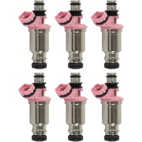 DEEGOOLY 23250-74080 Fuel Injector Fits for Toyota 92-97 Land Cruiser Lexus96-98 LX450 3.5L Engine Automotive Fuel Injector Aftermarket Parts Replace#2325074080, 23209-74080 in Saudi Arabia