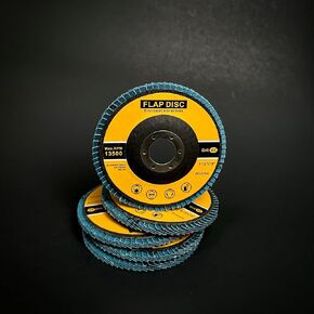 قرص زركونيا فلاب 4-1/2"x7/8" نوع 27. 40 حبيبة (10 قطع)