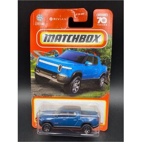Matchbox Rivian R1T 2022 Collector #38/100 Electric Truck EV Blue