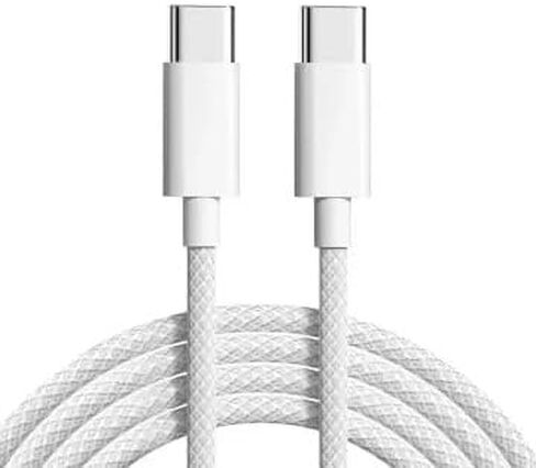 Thunderbolt 4 (USB-C) Pro Cable 1M - Certified (White) in Saudi Arabia