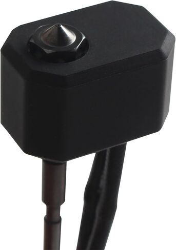 FYSETC Prusa 3D Printer Accessory - MK4 Heater Block Silicone Sock: Easy Install Hotend Part Insulate Protect Hot End Nozzle Print Head Silicone Cover Compatible with Prusa MK3.9 XL - Black, Pack of 4 in Saudi Arabia