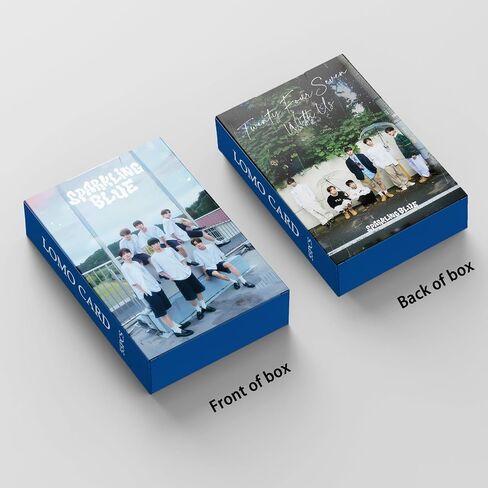 FOURBOM TWS Photocards 55 PCS TWS Sparkling Blue Album Photo Cards KPOP Gift Lomo Cards Merch for TWS Boys and Girls in Saudi Arabia