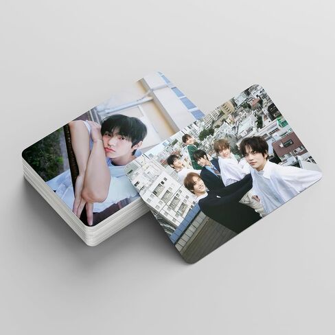 FOURBOM TWS Photocards 55 PCS TWS Sparkling Blue Album Photo Cards KPOP Gift Lomo Cards Merch for TWS Boys and Girls in Saudi Arabia