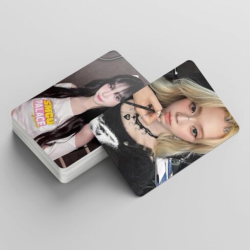 Yuto 55Pcs AESPA Photocard aespa abulm Cards AESPA LOMO Cards Kpop Aespa Photocard Gift for Fans Daughter Aespa Album Cards Aespa Merch in Saudi Arabia