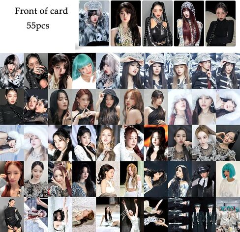 (G) I-DLE Photo Cards 55pcs Gidle 2nd Full Album Photocard Kpop (G) I-DLE Lomo Cards Super Lady Photocard Gift for Fans Daughter (G) I-DLE Merch in Saudi Arabia