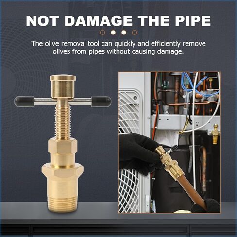 أداة سحب الزيتون من LINXINO لا تسبب ضررًا للأنبوب، أداة إزالة سحب الزيتون القياسية الأمريكية لـ 1/2 بوصة و3/4 بوصة، أداة سحب حلقة ضغط، أداة سباكة لسحب الطويق in Kuwait