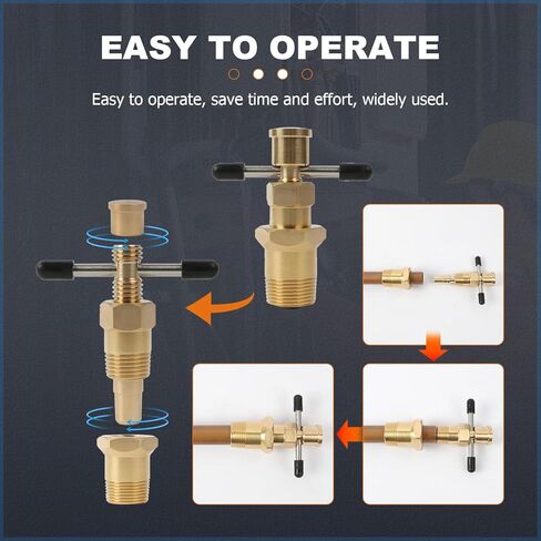 أداة سحب الزيتون من LINXINO لا تسبب ضررًا للأنبوب، أداة إزالة سحب الزيتون القياسية الأمريكية لـ 1/2 بوصة و3/4 بوصة، أداة سحب حلقة ضغط، أداة سباكة لسحب الطويق in Kuwait