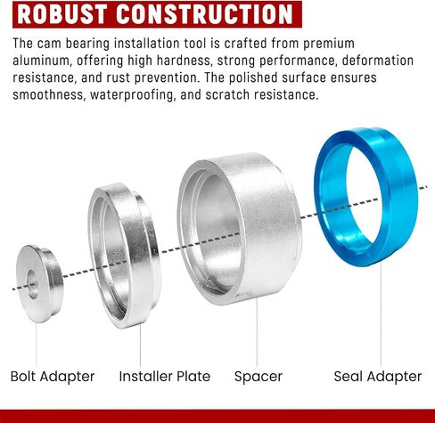 PUNMEW Cam Bearing Installation Tool Crank Bearing Camshaft Seal Remover and Installer Set Seal Puller Seal Installer Kit in Saudi Arabia