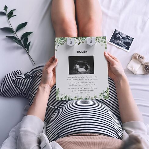 علامة الترحيب لألعاب استحمام الطفل من Greenery - رسالة من العثرة، أفكار لإعلانات الحمل، هدايا الحفلات التي تكشف عن الجنس، إطار صورة بالموجات فوق الصوتية للطفل، تذكار للأم الجديدة المتوقعة للآباء in Kuwait