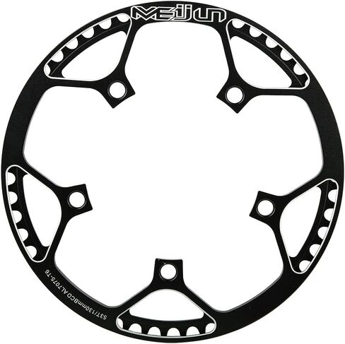 Tbest Bike Chainring 53T BCD 130mm Road Mountain Bike Single Crank Chain Ring Aluminum Alloy Repair Parts in Saudi Arabia