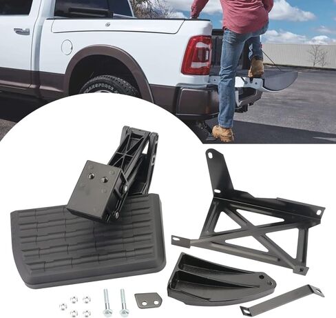 ZZDSNJ Truck Bed Side Step Retractable Bumper Step Uni for 2014-2021 Toyota Tundra PT392-34140 in Saudi Arabia