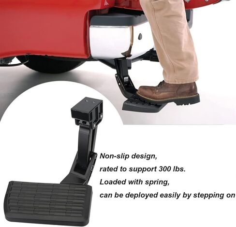 ZZDSNJ Truck Bed Side Step Retractable Bumper Step Uni for 2014-2021 Toyota Tundra PT392-34140 in Saudi Arabia