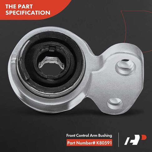 A-Premium 2 x Front Lower Control Arm Bushing with Bolt, Compatible with BMW 320i 2001-2005, 323i & 328i 1999-2000, 325i & 330i & 325Ci & 330Ci 2001-2006, 323Ci & 328Ci 2000, Z4 2003-2008 in Saudi Arabia