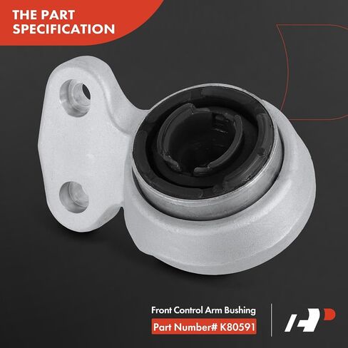A-Premium 2 x Front Lower Control Arm Bushing with Bolt, Compatible with BMW 320i 2001-2005, 323i & 328i 1999-2000, 325i & 330i & 325Ci & 330Ci 2001-2006, 323Ci & 328Ci 2000, Z4 2003-2008 in Saudi Arabia