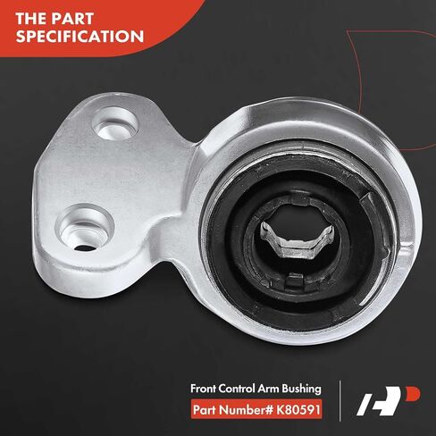 A-Premium 2 x Front Lower Control Arm Bushing with Bolt, Compatible with BMW 320i 2001-2005, 323i & 328i 1999-2000, 325i & 330i & 325Ci & 330Ci 2001-2006, 323Ci & 328Ci 2000, Z4 2003-2008 in Saudi Arabia