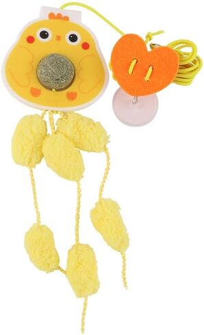 Ewfymy 5 PCS Cat Door Toy, New Interactive Door Hanging cat Toys,Contain Cat Mint Retractable Door Hanging Animal Toys for Cats to Play Hunting Sports Indoors in Saudi Arabia