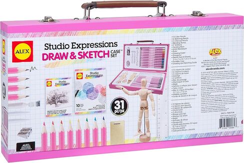 مجموعة أدوات الرسم والرسم من ALEX Art Studio Expressions in Kuwait