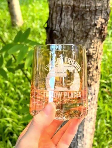 Mothers Gifts for Corgi Dog Mom, Corgi Whiskey Water Drinking Glass Tumbler, I've Got Friends in Low Places in Kuwait