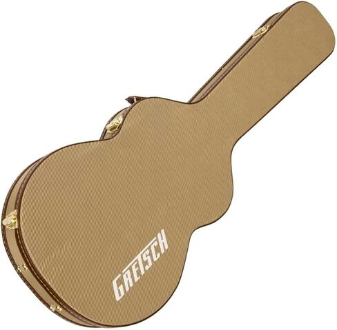 Gretsch G2622T Tweed Hardshell Case for Streamliner Electric Guitars with Brown Plush Interior and Center Storage Compartment in Saudi Arabia