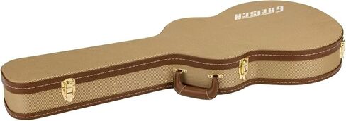 Gretsch G2622T Tweed Hardshell Case for Streamliner Electric Guitars with Brown Plush Interior and Center Storage Compartment in Saudi Arabia