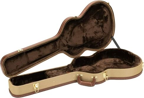 Gretsch G2622T Tweed Hardshell Case for Streamliner Electric Guitars with Brown Plush Interior and Center Storage Compartment in Saudi Arabia