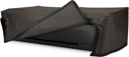 غطاء غبار kwmobile متوافق مع HP Officejet 250 - حافظة الطابعة - غطاء واقي من القماش - رمادي داكن in Kuwait