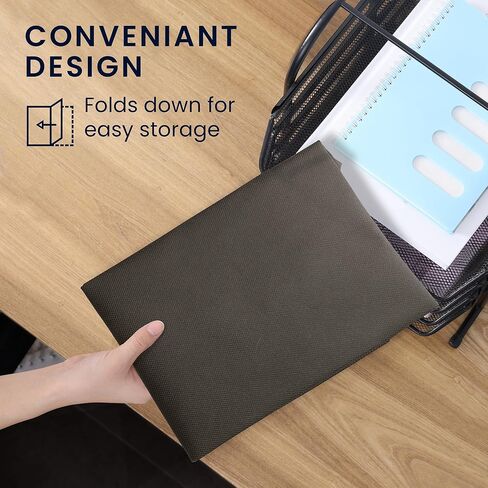 غطاء غبار kwmobile متوافق مع HP Officejet 250 - حافظة الطابعة - غطاء واقي من القماش - رمادي داكن in Kuwait