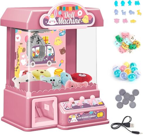 Arkyomi Claw Machine for Kids Claw Game Toy Grabber Game Claw Machine with Sounds & Light for Kids Educational Gifts for Boys & Girls in Kuwait