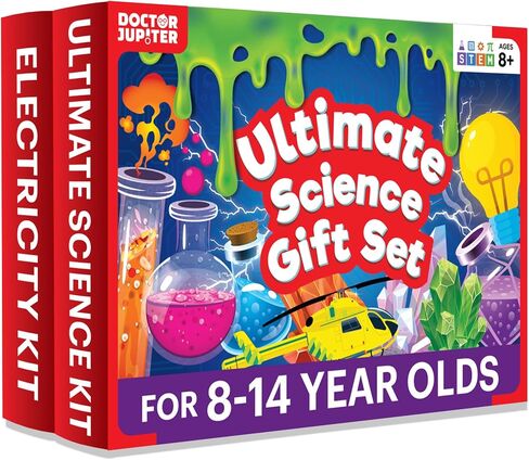 Doctor Jupiter Ultimate Science Gift Set of Science Kit, Electricity Kit for Kids Age 8-12 | Easter, Birthday Gifts for Boys & Girls of 8,9,10,11,12,13,14 Year Olds | STEM Learning & Education Toys in Saudi Arabia