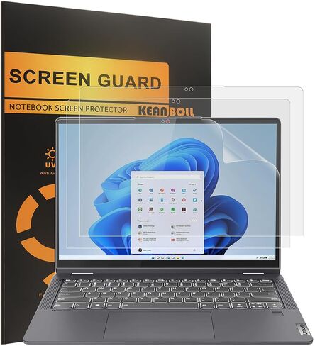 KEANBOLL 3 Pack Anti Glare Screen Protector Designed for 2023 Lenovo IdeaPad Flex 5 2-in-1 14 inch WUXGA Touchscreen Laptop,Eye Protection and Anti Fingerprint (Matte) Shield in Saudi Arabia