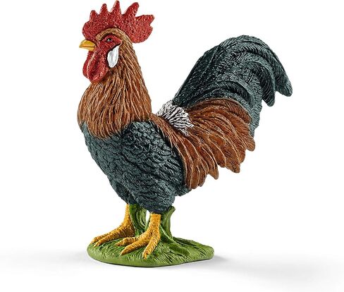 Schleich Farm World, Farm Animal Toys for Boys and Girls, Realistic Bird Toys, Rooster Toy Figurine, Ages 3+ in Saudi Arabia