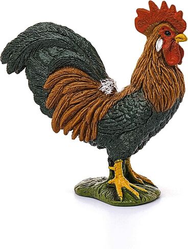 Schleich Farm World, Farm Animal Toys for Boys and Girls, Realistic Bird Toys, Rooster Toy Figurine, Ages 3+ in Saudi Arabia