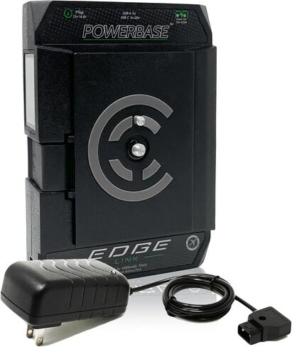 Core PowerBase Edge Link, 4700mAh 70Wh 14.8V with 2X D-TAP, USB-C PD, USB-A, LCD, Compatible with Camera, Camcorder, Monitor, Ideal for Filmmakers and Creators in Saudi Arabia