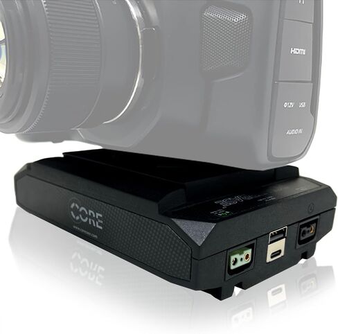 Core PowerBase Edge Link, 4700mAh 70Wh 14.8V with 2X D-TAP, USB-C PD, USB-A, LCD, Compatible with Camera, Camcorder, Monitor, Ideal for Filmmakers and Creators in Saudi Arabia