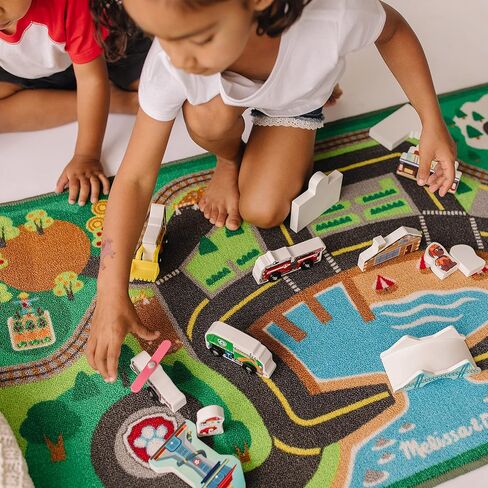 Melissa & Doug PAW Patrol Activity Rug - Adventure Bay (22 Pieces) in Saudi Arabia