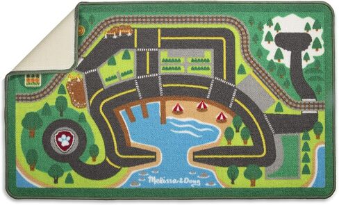 Melissa & Doug PAW Patrol Activity Rug - Adventure Bay (22 Pieces) in Saudi Arabia