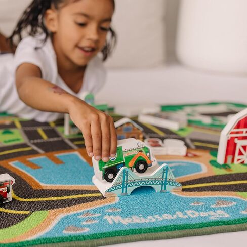 Melissa & Doug PAW Patrol Activity Rug - Adventure Bay (22 Pieces) in Saudi Arabia