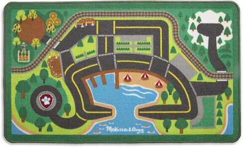Melissa & Doug PAW Patrol Activity Rug - Adventure Bay (22 Pieces) in Saudi Arabia