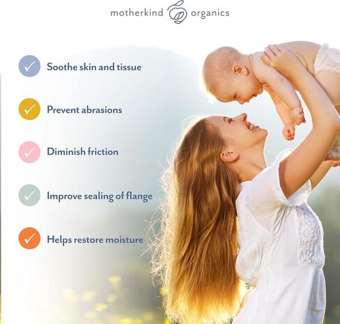 Motherkind Pumping Spray, Helps Chafing, Clogged Duct Relief, Lanolin-free Pump Spray Safe for Baby and Mama, USDA Certified Organic Breast Pump Spray, Soothing and Nourishing for Pumping Moms (2 oz) in Saudi Arabia