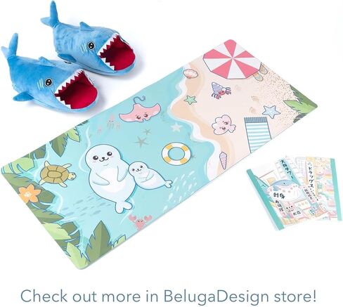 وسادة مكتب الفضاء من BelugaDesign | لوحة ماوس فوييجر على شكل سفينة فضاء مون جالاكسي للعلوم والخيال العلمي | لوحة ماوس ألعاب للكمبيوتر المحمول كبيرة باللون الرمادي والذهبي | حصيرة حماية للمكتب غير قابلة للانزلاق وقابلة للغسل في الغسالة in Kuwait