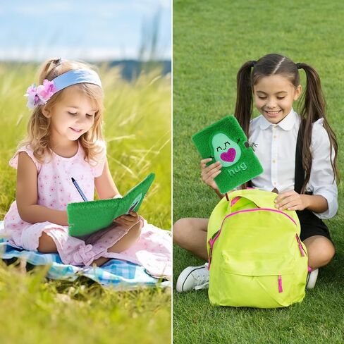 Girls Diary with Lock, Plush Journal with Lock and Key for Kids Girl, Fuzzy Notebook with Lock (Pink Sequin) in Saudi Arabia
