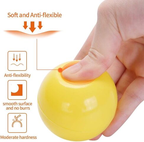 كرات الحفرة الملونة من PlayMaty - كرات محيط بلاستيكية خالية من الفثالات وخالية من مادة BPA للأطفال، ألعاب ممتعة لحفرة السباحة 100 قطعة للأطفال الصغار وبيت لعب الأطفال، خيمة لعب للأطفال، حوض سباحة in Kuwait