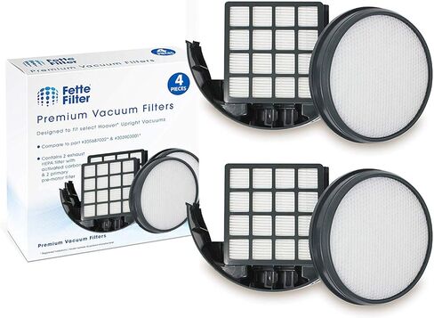Fette Filter - Upright Vacuum Filter Kit Compatible with Hoover WindTunnel 3 Pro Pet. Compare to Part # 303903001 & 305687002. (Pack of 2) in Kuwait
