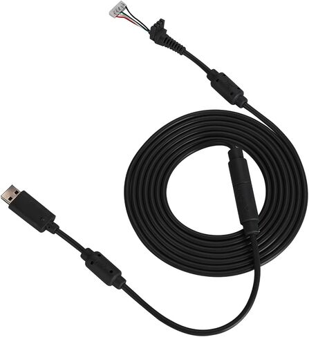 Yoidesu for Xbox 360 Controller USB 4Pin Gamepad Cable Replacement with Breakaway Adapter, for Xbox 360 Controller Dongle USB Breakaway Cable (Black) in Saudi Arabia